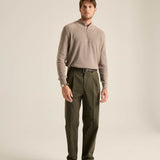 Daniele Baggy Chino Pantolon Koyu Yeşil Daniele Baggy Chino Pantolon Koyu Yeşil