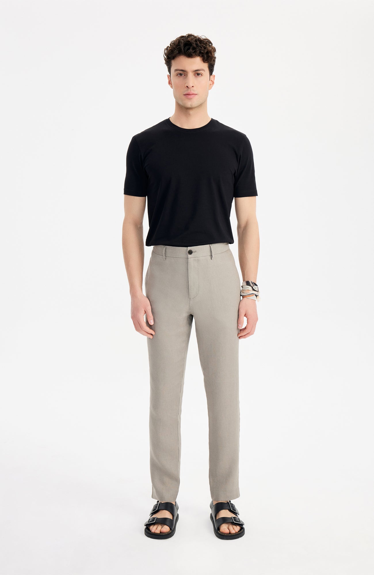 Giorni II Linen Pantolon Kahverengi - BATTS ( Il Maggio, Linen, Pants, S/S 24 ) Giorni II Linen Pantolon Kahverengi - BATTS ( Il Maggio, Linen, Pants, S/S 24 )