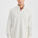 Kos Linen Gömlek Relaxed Ekru - BATTS ( Il Maggio, Linen, S/S 24, Shirts ) Kos Linen Gömlek Relaxed Ekru - BATTS ( Il Maggio, Linen, S/S 24, Shirts )