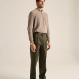Daniele Baggy Chino Pantolon Koyu Yeşil Daniele Baggy Chino Pantolon Koyu Yeşil