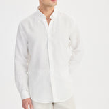 Kos Linen Gömlek Relaxed Beyaz - BATTS ( Il Maggio, Linen, S/S 24, Shirts ) Kos Linen Gömlek Relaxed Beyaz - BATTS ( Il Maggio, Linen, S/S 24, Shirts )