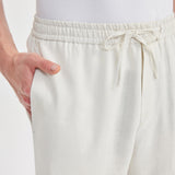 Giorni Linen Jogger Ekru - BATTS ( Il Maggio, Linen, Pants, S/S 24 ) Giorni Linen Jogger Ekru - BATTS ( Il Maggio, Linen, Pants, S/S 24 )