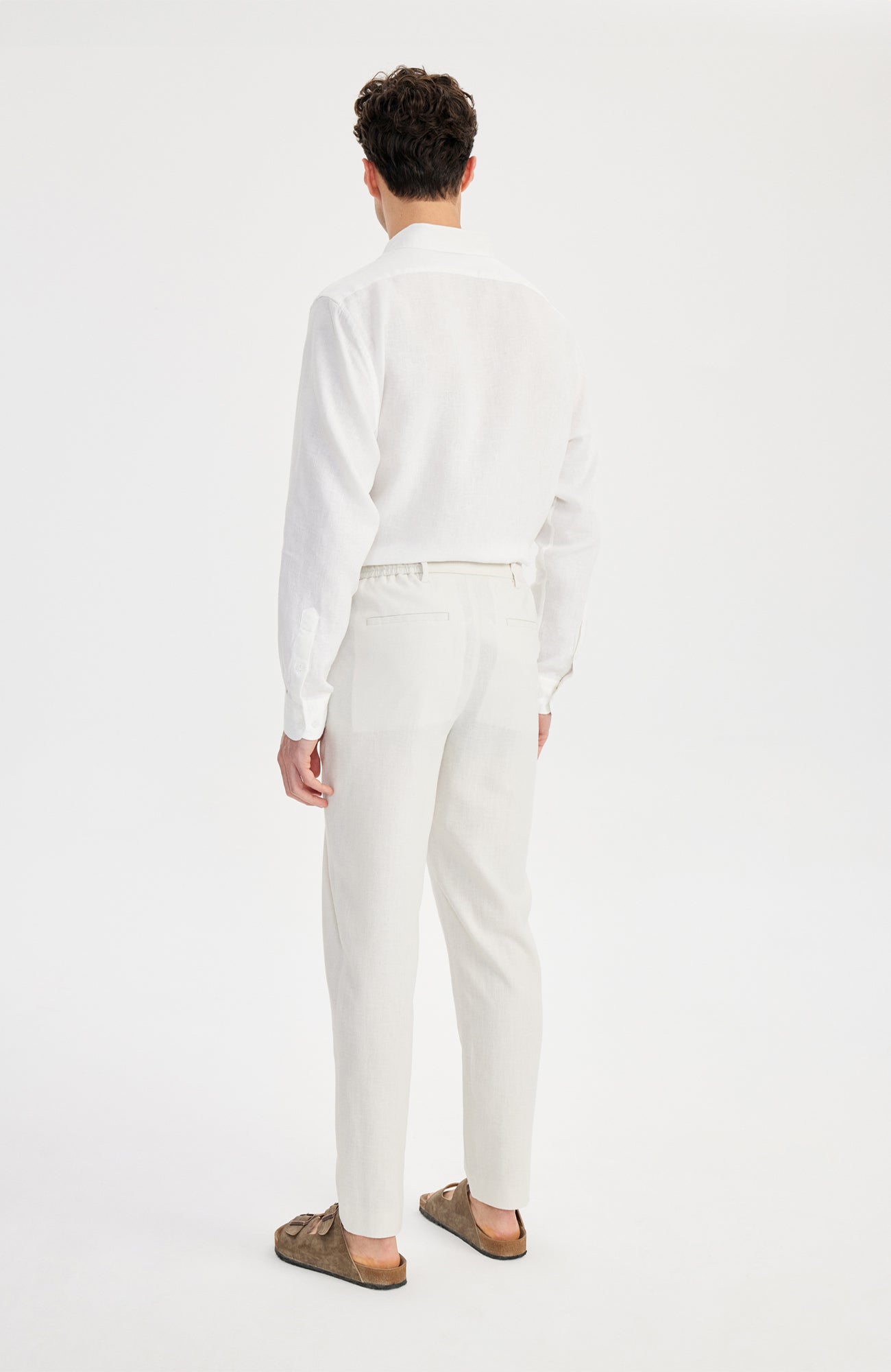 Giorni II Linen Pantolon Ekru - BATTS ( Il Maggio, Linen, Pants, S/S 24 ) Giorni II Linen Pantolon Ekru - BATTS ( Il Maggio, Linen, Pants, S/S 24 )