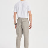 Giorni Linen Jogger Kahverengi - BATTS ( Il Maggio, Linen, Pants, S/S 24 ) Giorni Linen Jogger Kahverengi - BATTS ( Il Maggio, Linen, Pants, S/S 24 )