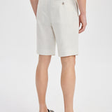 Portufin Tek Pile Şort Ekru - BATTS ( Il Maggio, Linen, S/S 24, Shorts ) Portufin Tek Pile Şort Ekru - BATTS ( Il Maggio, Linen, S/S 24, Shorts )