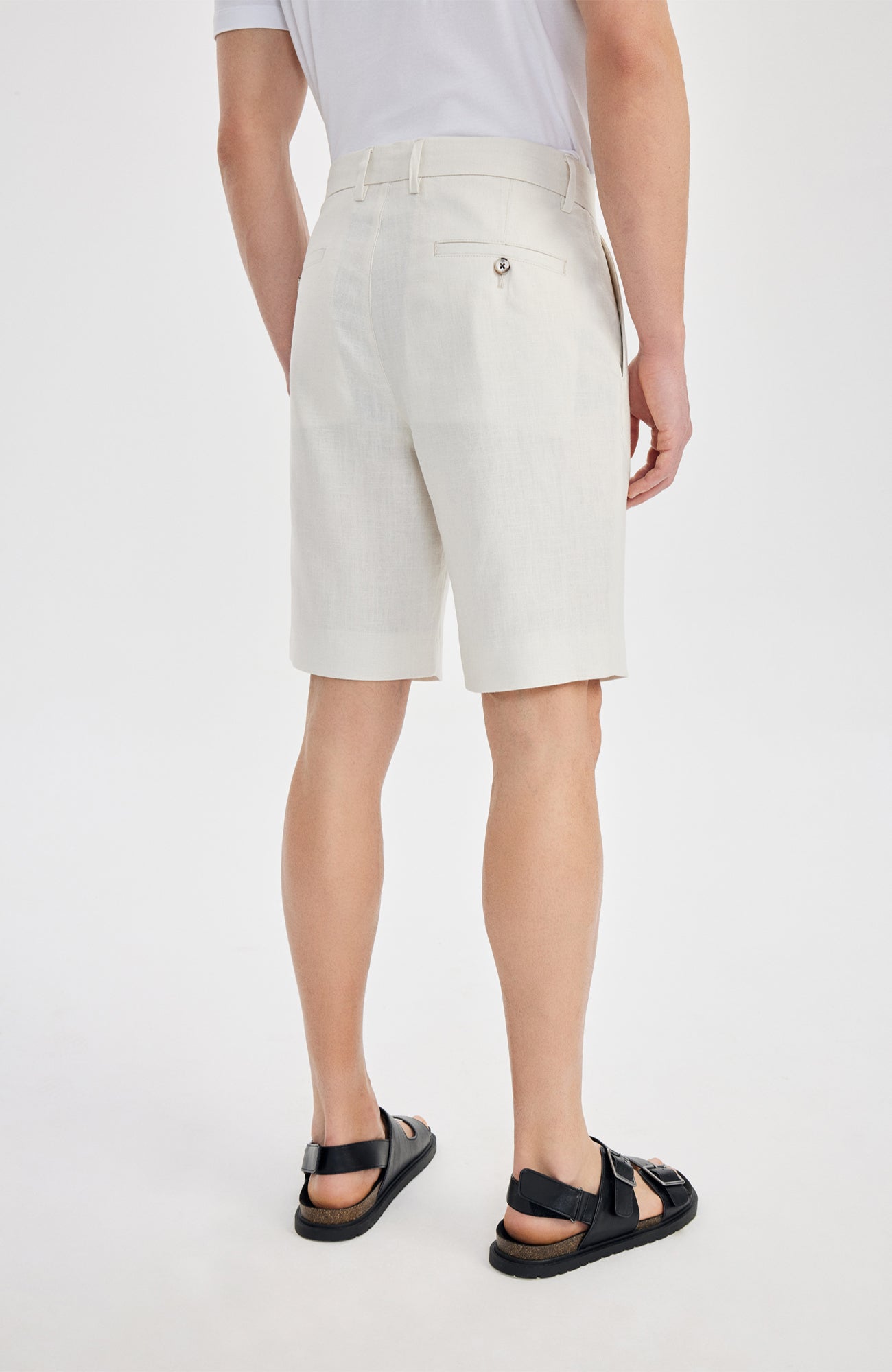 Portufin Tek Pile Şort Ekru - BATTS ( Il Maggio, Linen, S/S 24, Shorts ) Portufin Tek Pile Şort Ekru - BATTS ( Il Maggio, Linen, S/S 24, Shorts )