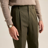 Daniele Baggy Chino Pantolon Koyu Yeşil Daniele Baggy Chino Pantolon Koyu Yeşil