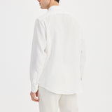 Kos Linen Gömlek Relaxed Beyaz - BATTS ( Il Maggio, Linen, S/S 24, Shirts ) Kos Linen Gömlek Relaxed Beyaz - BATTS ( Il Maggio, Linen, S/S 24, Shirts )
