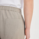Giorni Linen Jogger Kahverengi - BATTS ( Il Maggio, Linen, Pants, S/S 24 ) Giorni Linen Jogger Kahverengi - BATTS ( Il Maggio, Linen, Pants, S/S 24 )