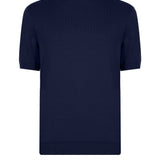 Nico Basic Triko T-shirt Lacivert Nico Basic Triko T-shirt Lacivert
