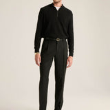 Volpe Half Zipped Triko Siyah Volpe Half Zipped Triko Siyah