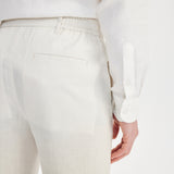Giorni II Linen Pantolon Ekru - BATTS ( Il Maggio, Linen, Pants, S/S 24 ) Giorni II Linen Pantolon Ekru - BATTS ( Il Maggio, Linen, Pants, S/S 24 )