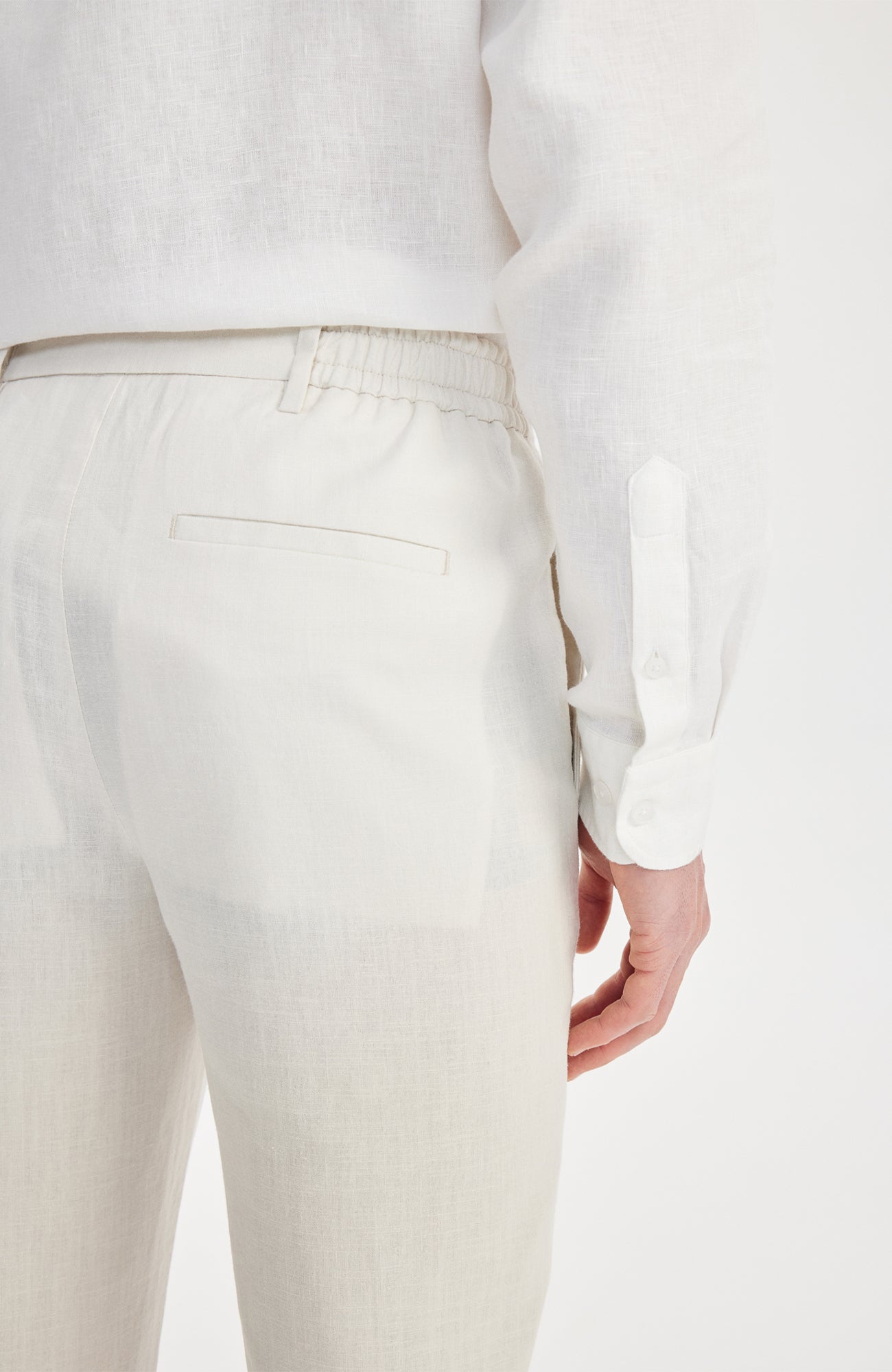 Giorni II Linen Pantolon Ekru - BATTS ( Il Maggio, Linen, Pants, S/S 24 ) Giorni II Linen Pantolon Ekru - BATTS ( Il Maggio, Linen, Pants, S/S 24 )