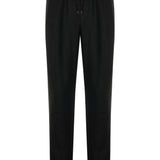 Riviera Linen Jogger Black