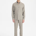 Kos Linen Gömlek Relaxed Kahverengi - BATTS ( Il Maggio, Linen, S/S 24, Shirts )