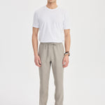 Giorni Linen Jogger Kahverengi - BATTS ( Il Maggio, Linen, Pants, S/S 24 )