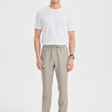 Giorni Linen Jogger Kahverengi - BATTS ( Il Maggio, Linen, Pants, S/S 24 )