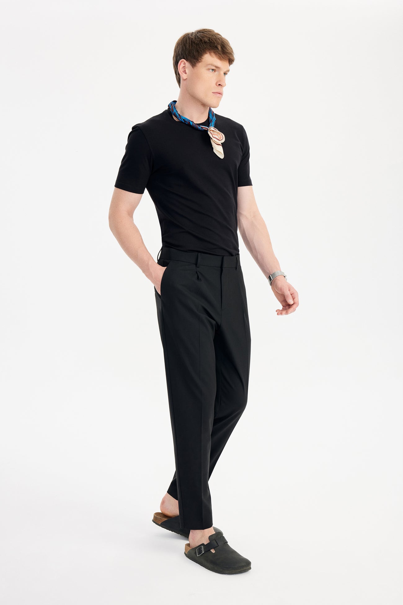 Marvin Yüksek Bel Pantolon Siyah - BATTS ( Discover Pants, Il Maggio, Pants, S/S 24 )