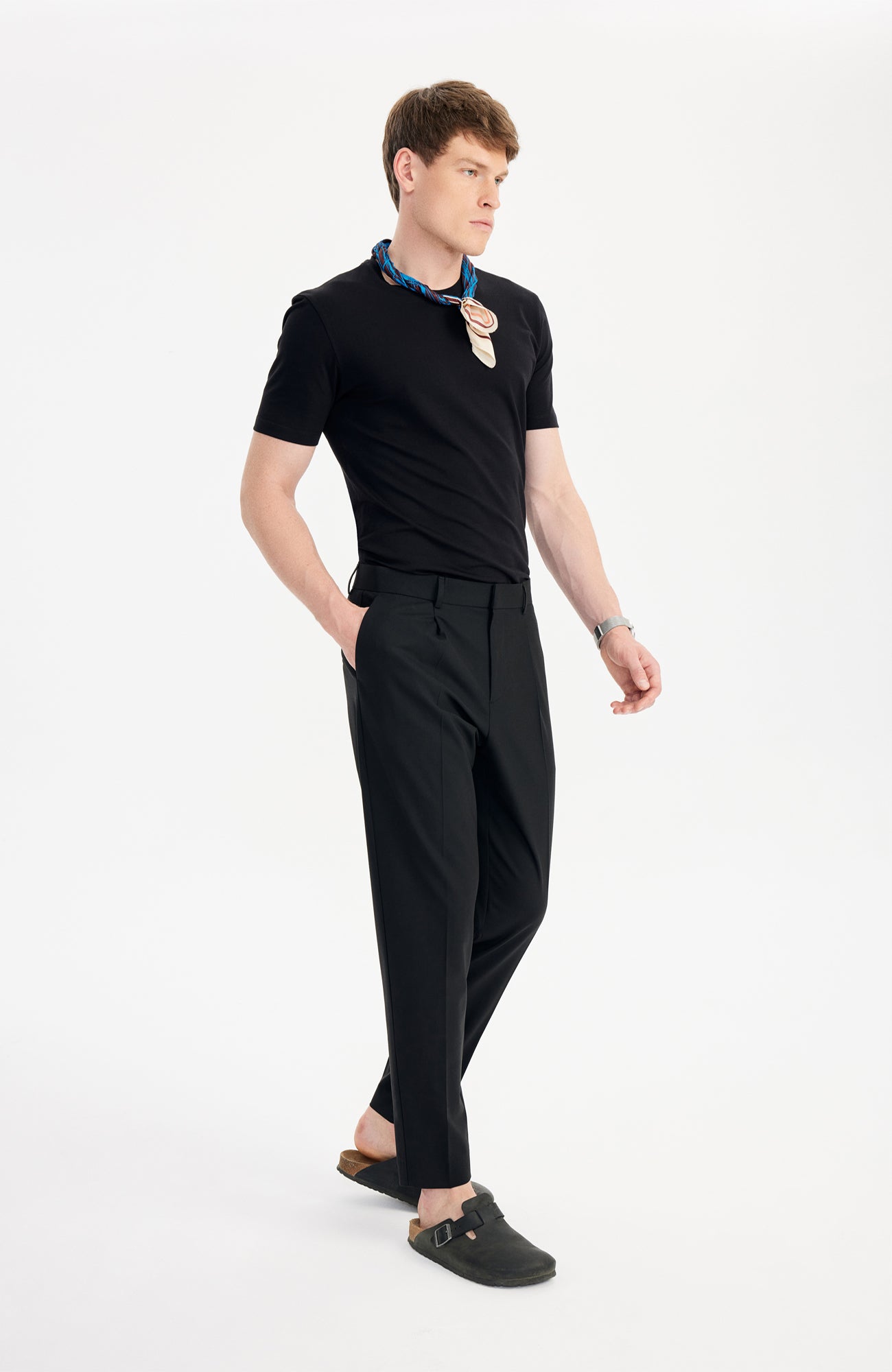 Marvin Yüksek Bel Pantolon Siyah - BATTS ( Discover Pants, Il Maggio, Pants, S/S 24 )