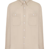 Jacques Tencel Shirt Beige