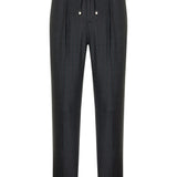 Mystic Striped Pant Antracite