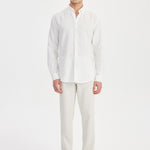 Kos Linen Gömlek Relaxed Beyaz - BATTS ( Il Maggio, Linen, S/S 24, Shirts )