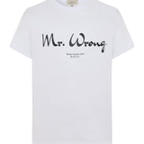Mr. Wrong T-shirt White