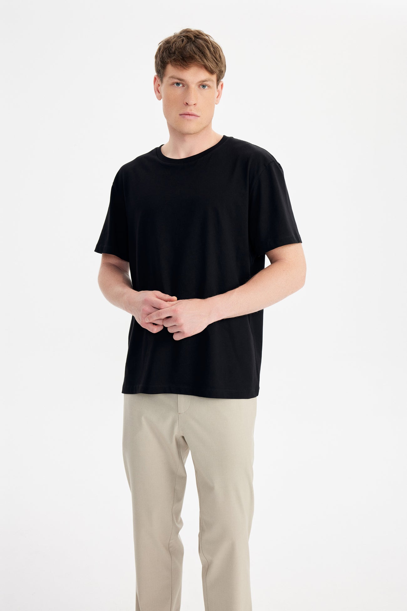 Sam II Oversized Siyah T-shirt - BATTS ( Il Maggio, S/S 24, T-shirts )