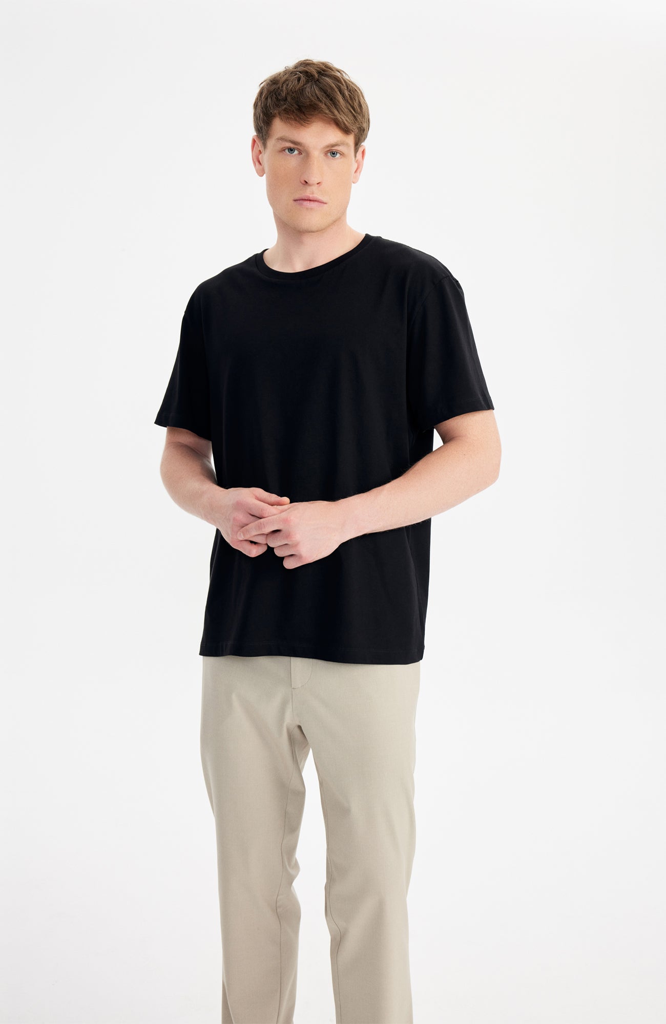 Sam II Oversized Siyah T-shirt - BATTS ( Il Maggio, S/S 24, T-shirts )