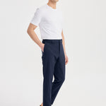 Notti Pantolon Koyu Mavi - BATTS ( Discover Pants, Il Maggio, Pants, S/S 24 )