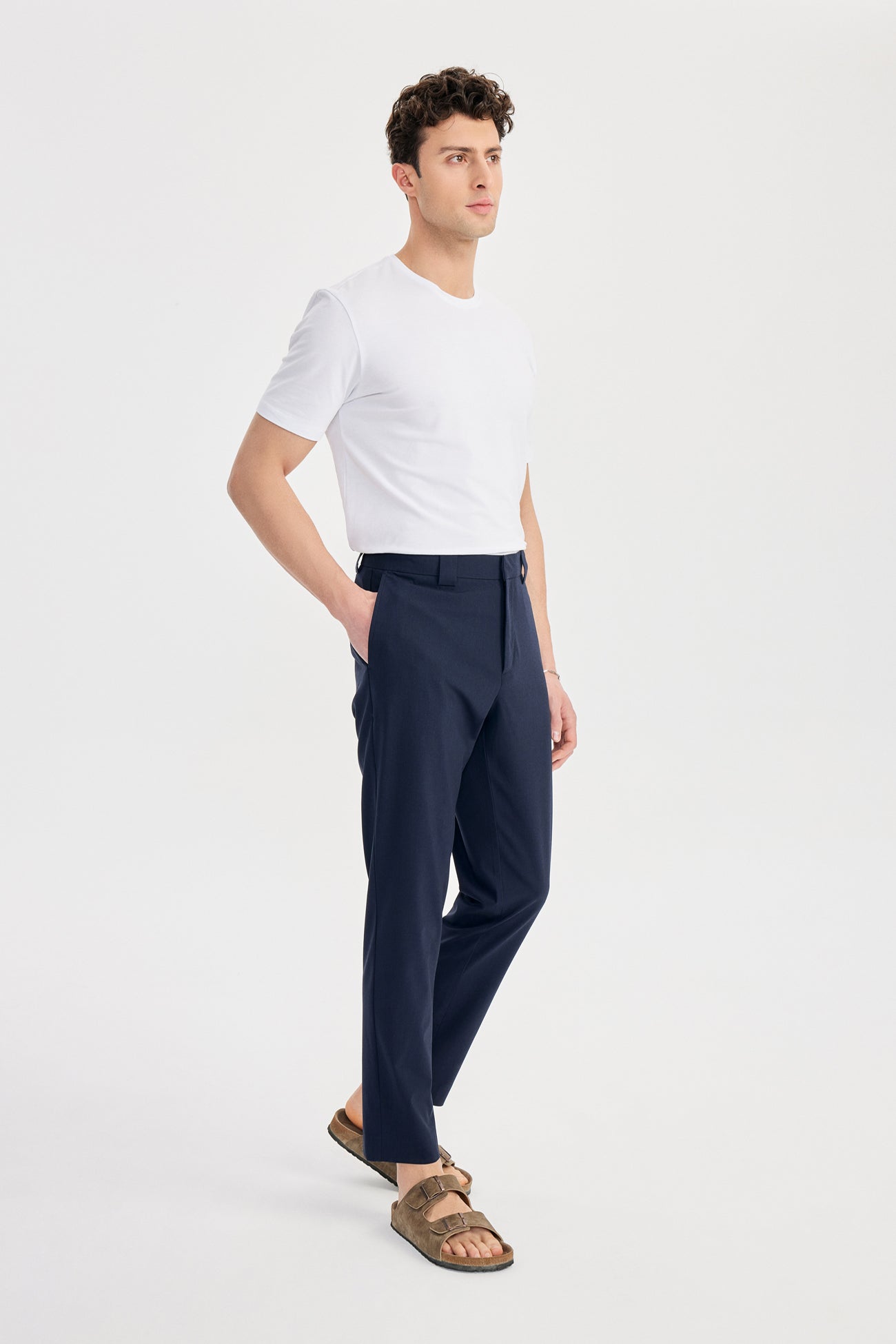 Notti Pantolon Koyu Mavi - BATTS ( Discover Pants, Il Maggio, Pants, S/S 24 )