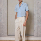 Chase Cotton Shirt Light Blue