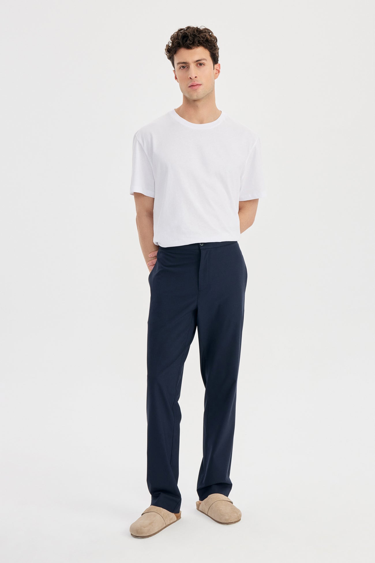 Franki Jogger Koyu Mavi - BATTS ( Discover Pants, Il Maggio, Pants, S/S 24 )