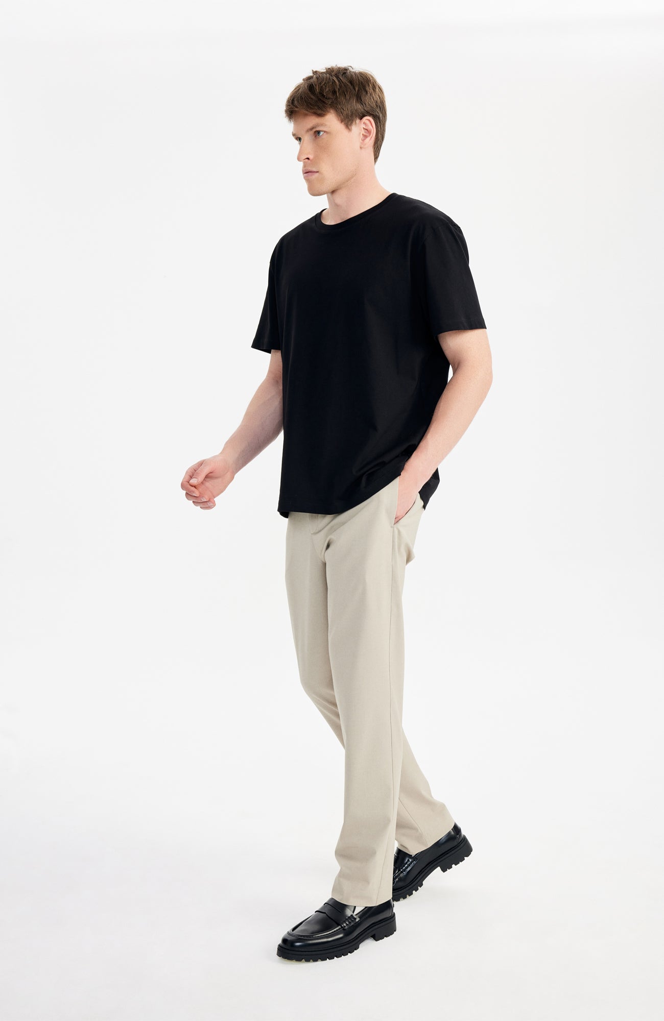 Franki Jogger Bej - BATTS ( Discover Pants, Il Maggio, Pants, S/S 24 )