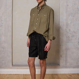 Jacques Tencel Shirt Khaki