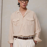 Voyage Tencel Shirt Beige