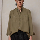 Jacques Tencel Shirt Khaki