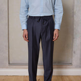 Mystic Striped Pant Dark Blue