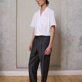 Mystic Striped Pant Antracite