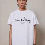 Mr. Wrong T-shirt White