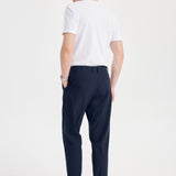 Marvin Yüksek Bel Pantolon Koyu Mavi - BATTS ( Discover Pants, Il Maggio, Pants, S/S 24 )