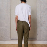 Riviera Linen Jogger Khaki