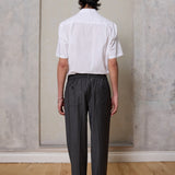Mystic Striped Pant Antracite