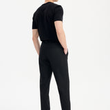 Notti Pantolon Siyah - BATTS ( Discover Pants, Il Maggio, Pants, S/S 24 )