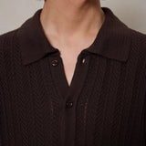 Hampton Knit Dark Brown