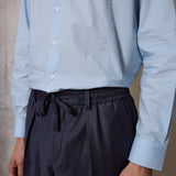 Mystic Striped Pant Dark Blue